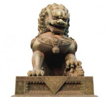 北京狮大型狮子铜雕