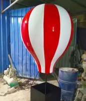 不锈钢商场美陈气球雕塑
