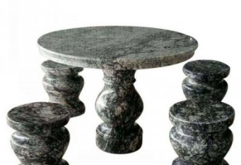 园林景观圆形石桌凳