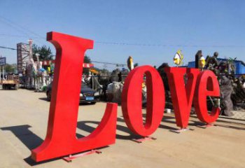 不锈钢 Love 字母—永恒爱恋的象征