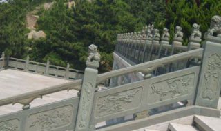 园林景观梅兰竹菊石浮雕栏板