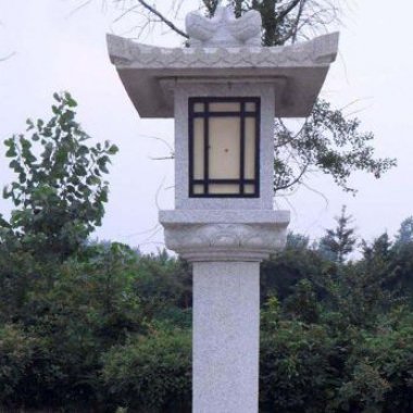 石雕公园景观石灯雕塑