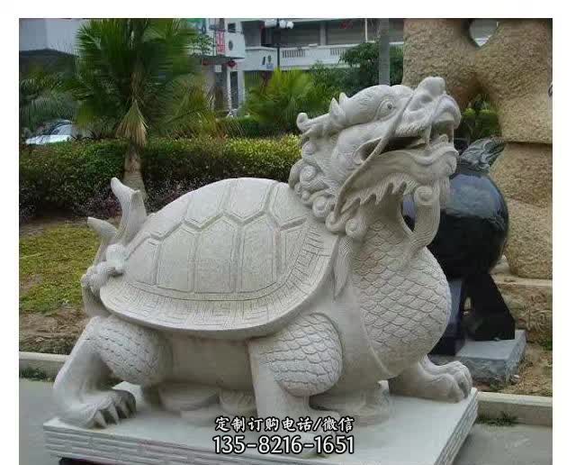 石雕龙龟动物雕塑