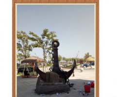 铜雕锁骨广场景观雕塑