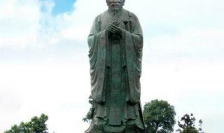 孔子广场文化名人铜雕