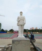 雷锋名人石雕-雷锋雕塑像