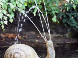 公园景观蜗牛铜雕