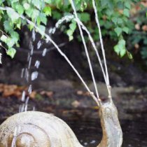 公园景观蜗牛铜雕