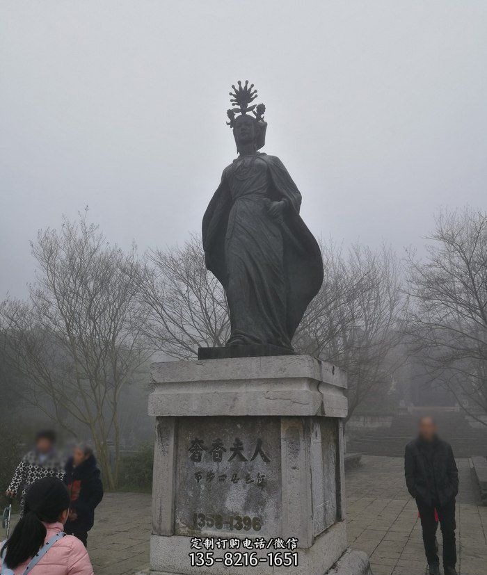 廣場(chǎng)奢香夫人古代名人銅雕