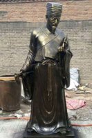 古代名医李时珍铜雕像
