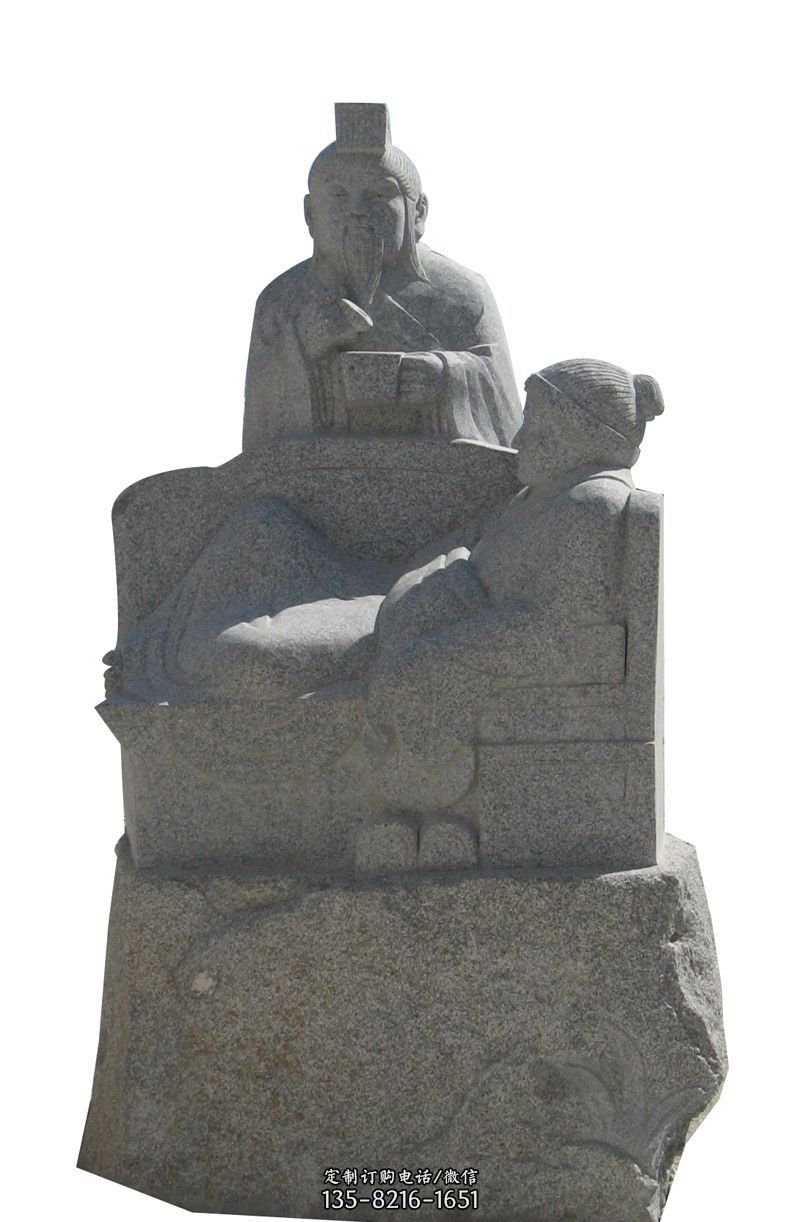古代二十四孝人物公园石雕图片
