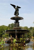 欧式天使喷泉铜雕