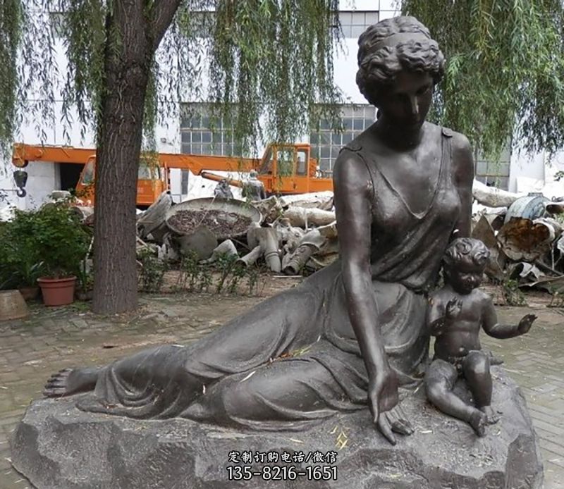 铜雕公园装饰动物雕塑