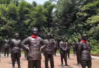 聂荣臻元帅塑像今日在京揭幕