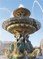 欧式喷泉铜雕-音乐雕塑喷泉