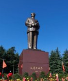 毛泽东立像伟人铜雕