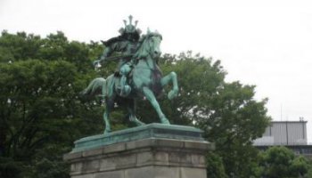 骑马人物广场景观铜雕