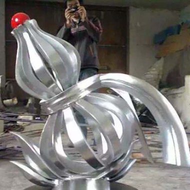 不锈钢葫芦雕塑