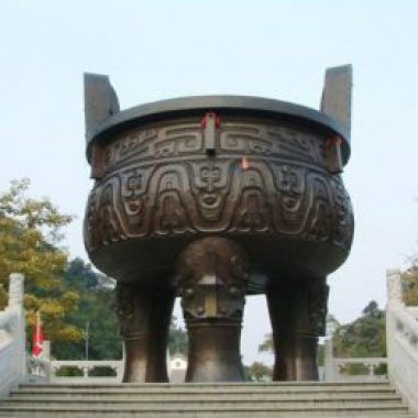 大型铜鼎寺庙铜雕