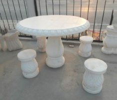 圆桌凳别墅欧式石雕
