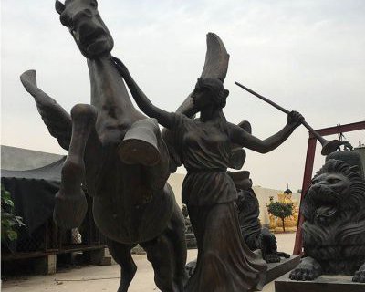 马动物铸铜广场铜雕摆件