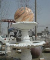 公园风水球石雕