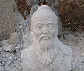 孔子胸像校园古代名人石雕