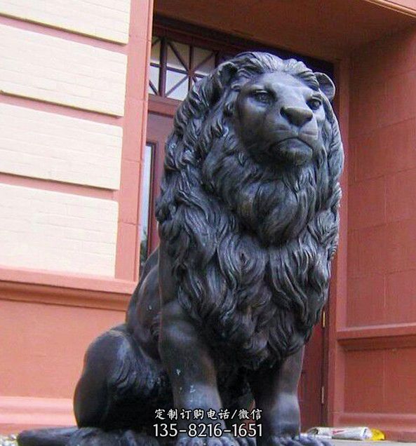 中原区狮子石雕汉白玉北京狮雕塑