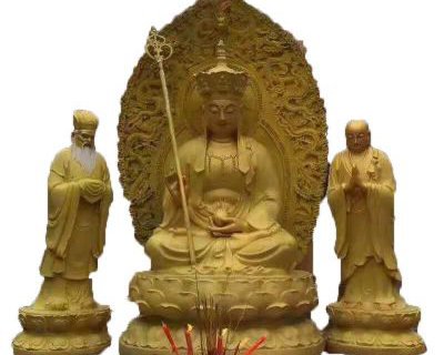 铜雕坐式地藏菩萨闵公道明雕塑