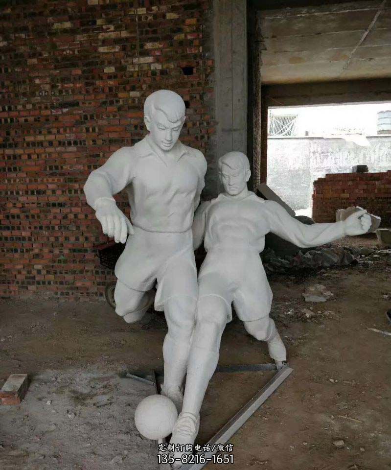 不锈钢运动足球雕塑