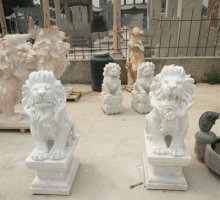 石雕欧式狮子-青铜狮子雕塑