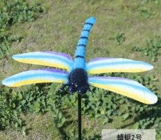 不锈钢蜻蜓插件雕塑 