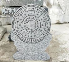 青石古代日晷雕塑
