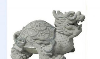大理石企业招财龙龟雕塑