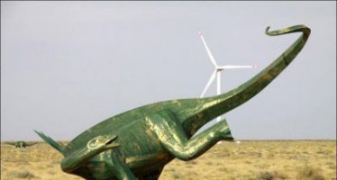 公园奔跑的恐龙动物铜雕