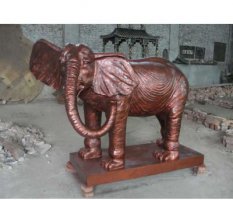 户外大象动物铜雕塑