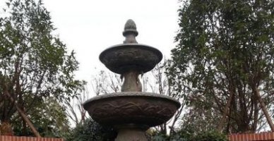 喷泉铜雕-欧式花园小喷泉雕塑