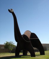 公园抽象恐龙动物铜雕