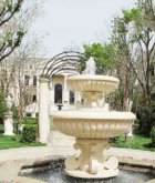 别墅景观汉白玉喷泉石雕
