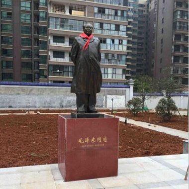 毛泽东铜雕-城市广场毛主席大型人物群景观