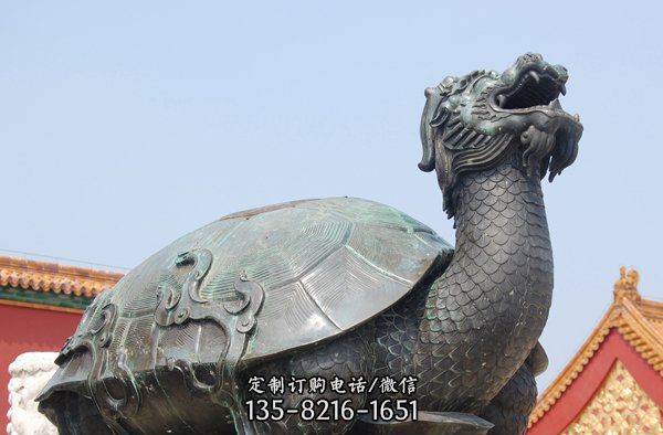 龙龟大型上古神兽寺庙景观雕塑