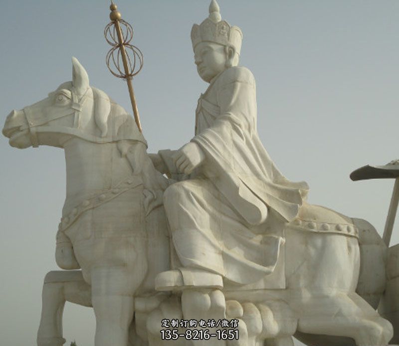 骑马的唐僧人物铜雕订制厂家方案