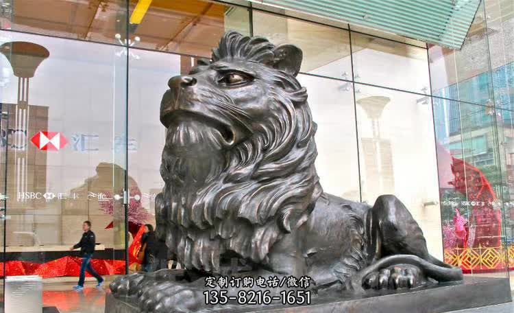 汇丰/狮子/故宫：大型铜狮子雕塑的寓意