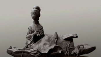 铜雕李清照古代名人雕塑