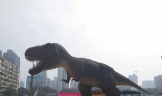 恐龙动物石雕-公园城市雕塑恐龙