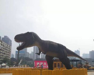 恐龙动物石雕-公园城市雕塑恐龙