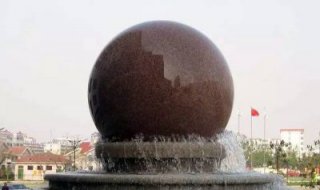 大型风水球喷泉石雕