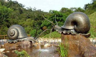 公园蜗牛铜雕-蜗牛雕塑