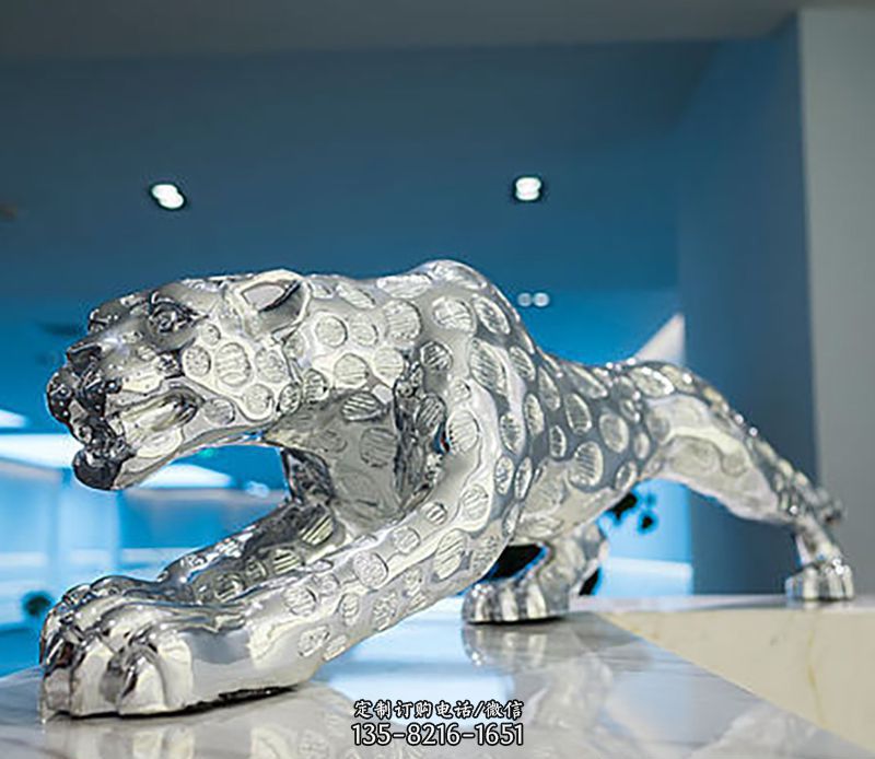 豹子雕塑工艺品