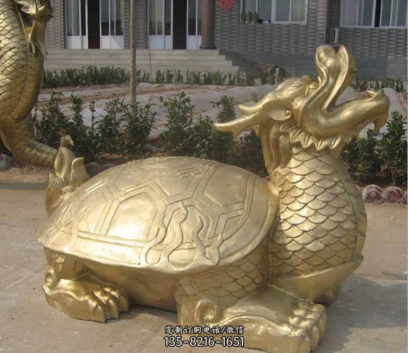 龙龟铜雕